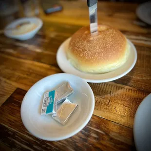 Bread and butter. So soft and warm.
