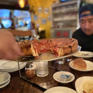 Traditional Deep Dish Pizza