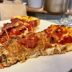 Traditional Deep Dish Pizza