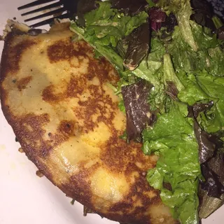 Spinach and Mushroom Crepe