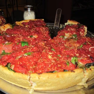 Build Your Own Deep Dish Pizza