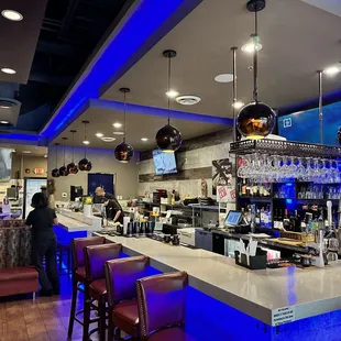 Bar area