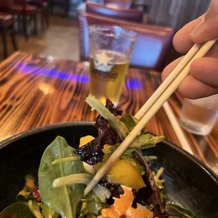 Octopus salad