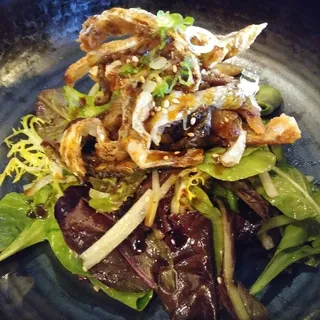 Salmon Skin Salad