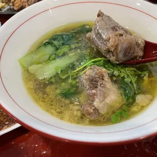 Oxtail soup