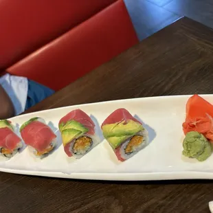 sushi and sashimi, sashimi, sushi, food