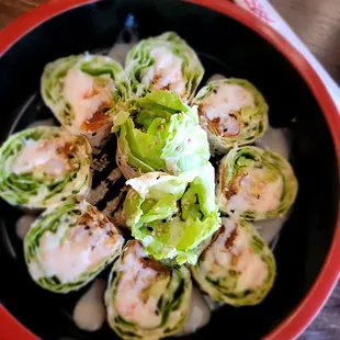 a bowl of masa sushi