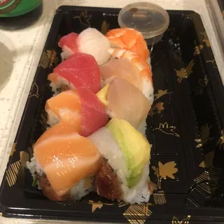 Spicy Rainbow Roll