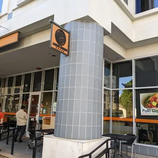 Outside of the store