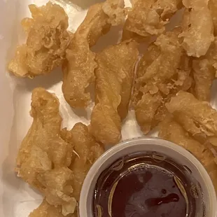 Very well done calamari