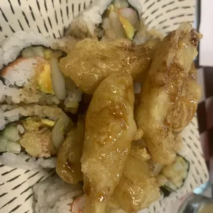 Calamari roll