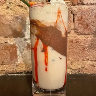 Hennchata (horchata and Hennessy)