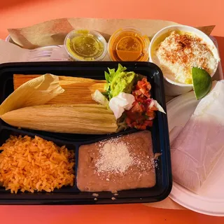Tamale Combination Plate