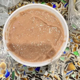 Refried beans were delicious.  Definitely crave worthy.