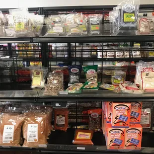 a grocery store display