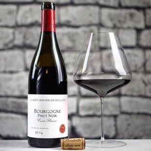 Excellent wine selection