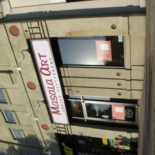 Masala Art is in an old Masonic Building