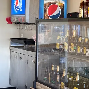 The only thing I would prefer is Coke, but but they do serve beer  now