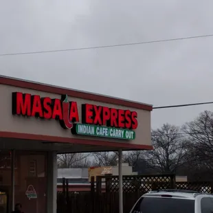 Located in a small shopping center