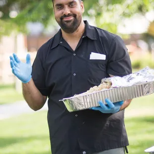 On-site catering for 1st birthday in San Ramon