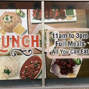 New sign on the windows . . . Coming Soon . . .