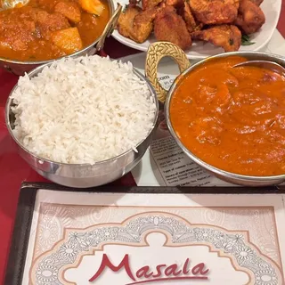 Fish tikka masala.