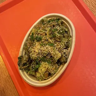 AVOCADO &amp; SPINACH CHAT