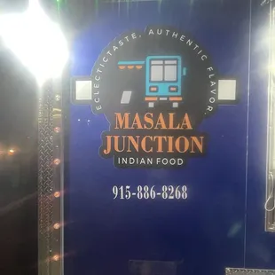 Logo and contact info