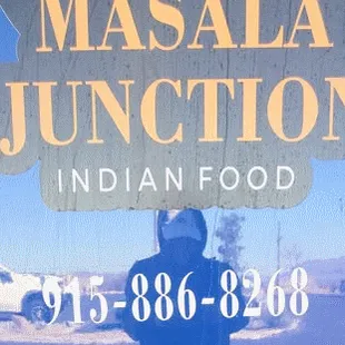 Side of truck. Look for the blue truck!