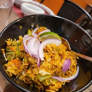 Raste ki biryani veg