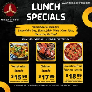 Lunch Specials