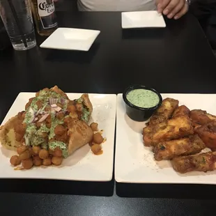 Supreme Samosa &amp; Marsala Paneer Wings