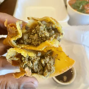 Lamb samosa