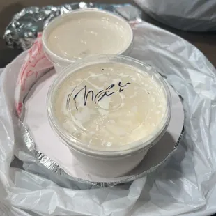 2 orders of kheer, 6.99/order....