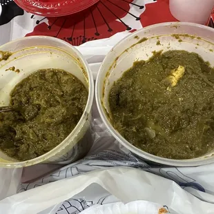 Chicken spinach and cheese spinach dish.