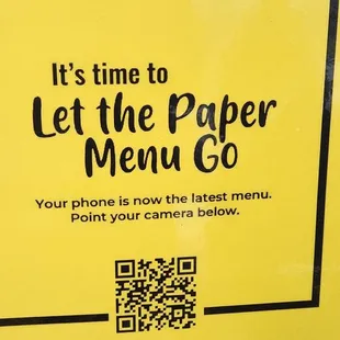 Menu code