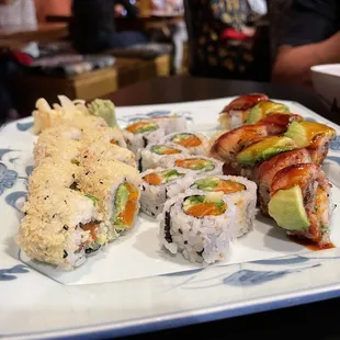 food, sushi and sashimi, sushi, sashimi
