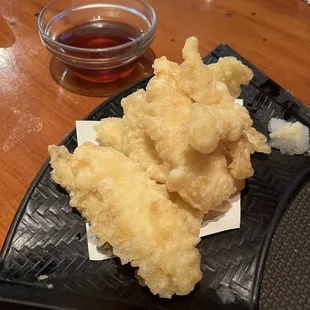 Ika (squid) tempura