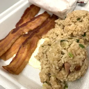 Fried rice breakfast