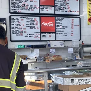 sushi and sashimi, interior