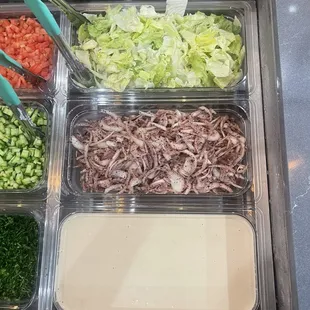 salads, interior