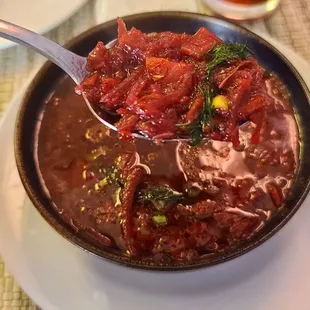 Delicious cup of Borscht  06-29-2023