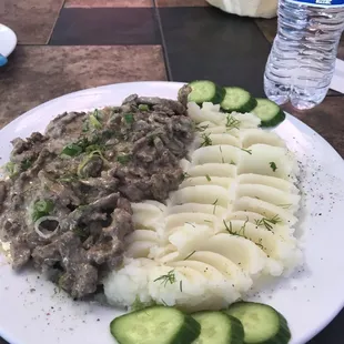 Beef Stroganoff