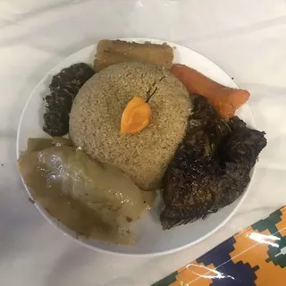 Chep With Fish ( Jollof rice with fish)