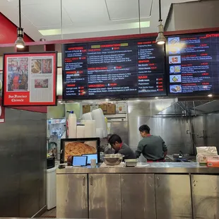 Menu is very clear