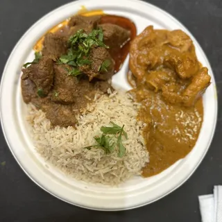 3. Lamb Korma with Chicken Tikka Masala