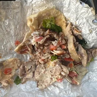 This is what they call Chicken Shawarma.