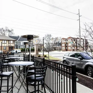 a car parked on the street