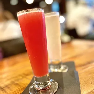 Blood Orange &amp; Peach Mimosa