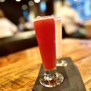 Blood Orange &amp; Peach Mimosa